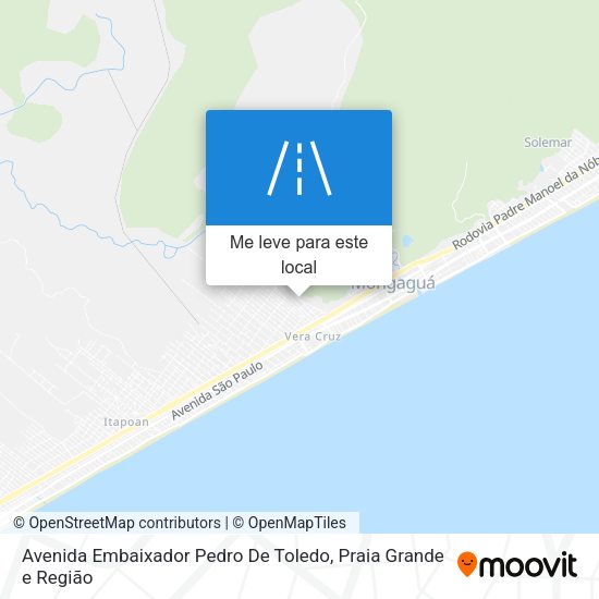 Avenida Embaixador Pedro De Toledo mapa