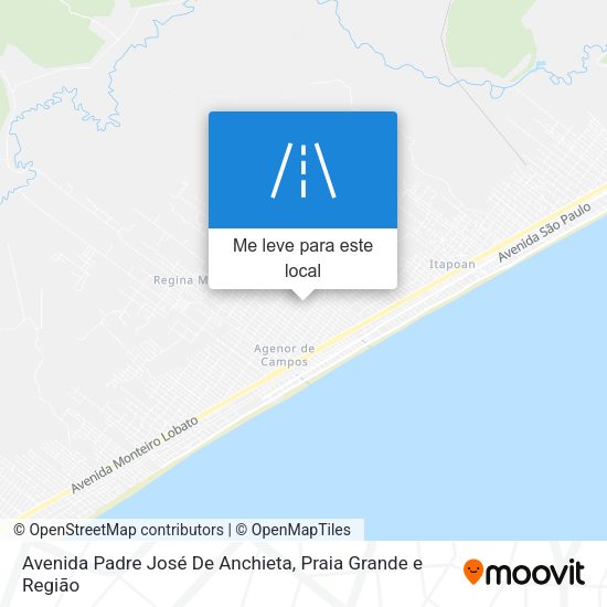Avenida Padre José De Anchieta mapa