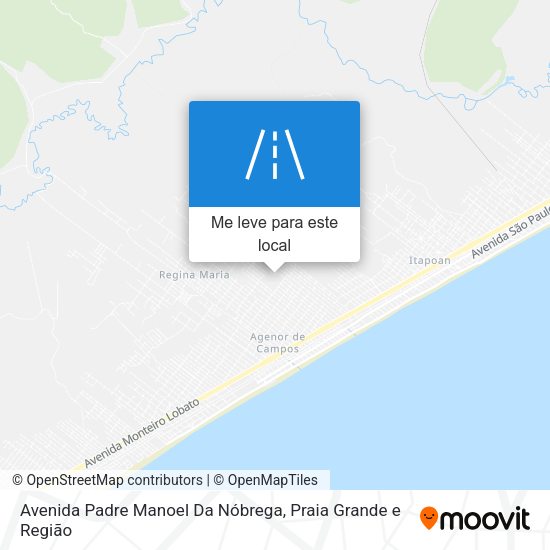 Avenida Padre Manoel Da Nóbrega mapa
