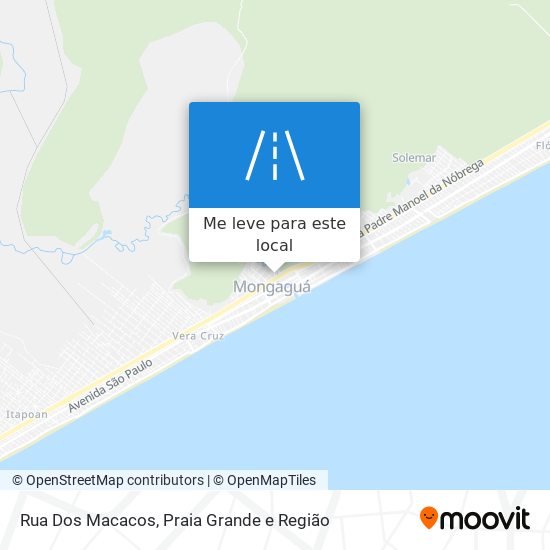 Rua Dos Macacos mapa