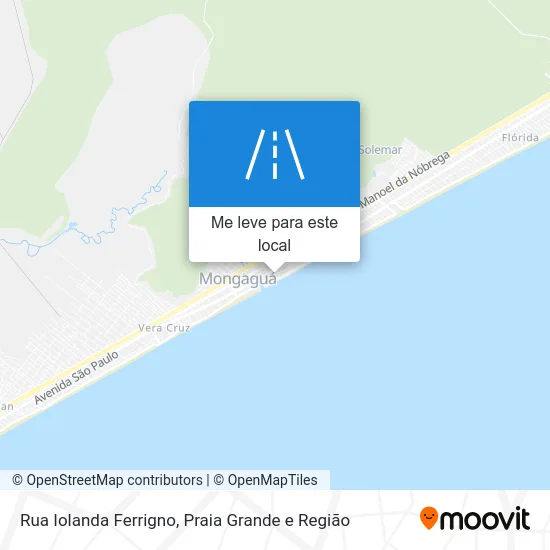 Rua Iolanda Ferrigno mapa