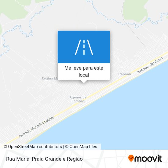 Rua Maria mapa
