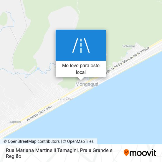 Rua Mariana Martinelli Tamagini mapa
