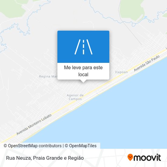 Rua Neuza mapa