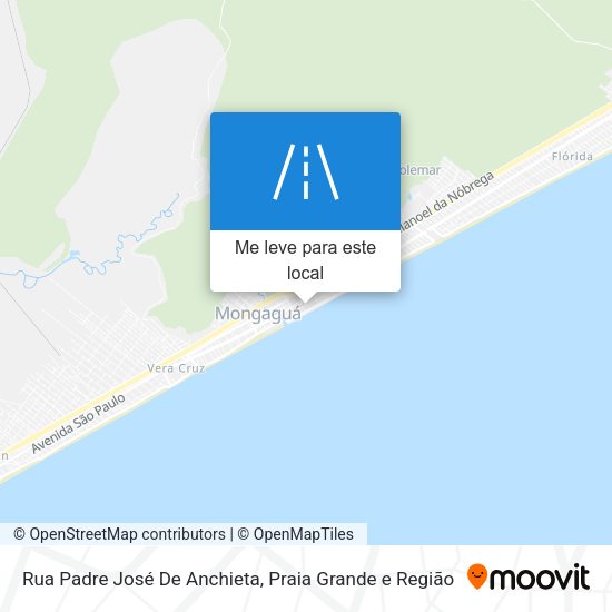 Rua Padre José De Anchieta mapa