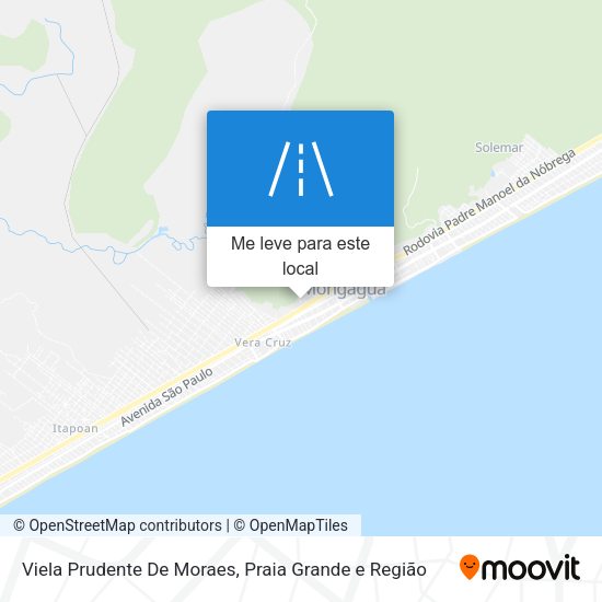 Viela Prudente De Moraes mapa