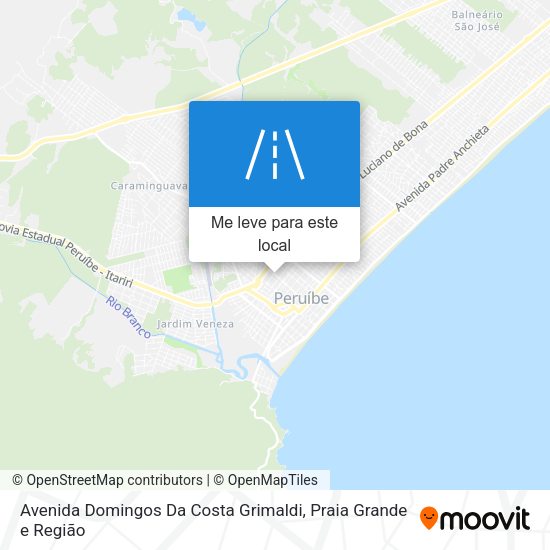 Avenida Domingos Da Costa Grimaldi mapa
