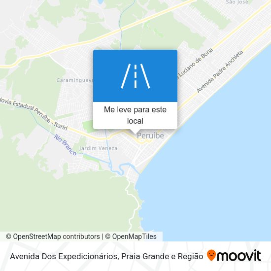 Avenida Dos Expedicionários mapa
