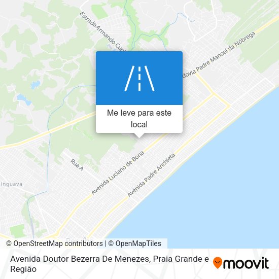 Avenida Doutor Bezerra De Menezes mapa