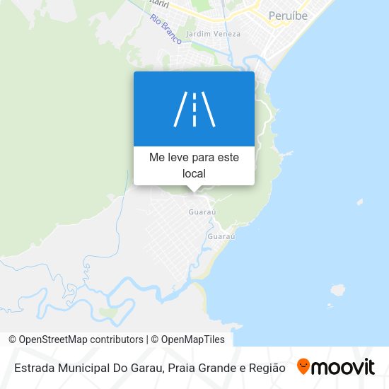 Estrada Municipal Do Garau mapa
