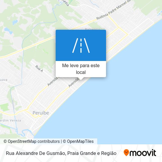 Rua Alexandre De Gusmão mapa