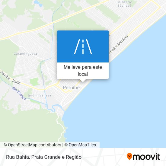 Rua Bahia mapa