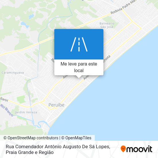 Rua Comendador Antônio Augusto De Sá Lopes mapa