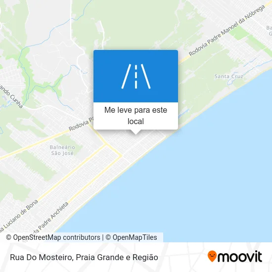 Rua Do Mosteiro mapa