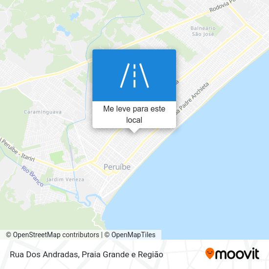 Rua Dos Andradas mapa