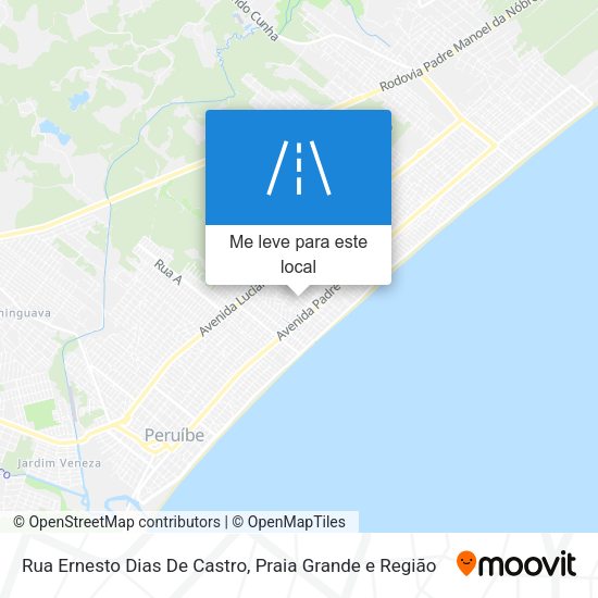 Rua Ernesto Dias De Castro mapa