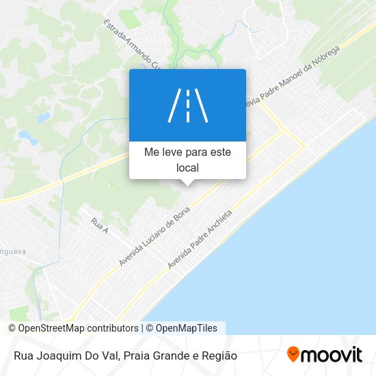 Rua Joaquim Do Val mapa