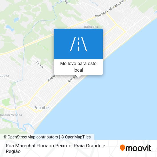 Rua Marechal Floriano Peixoto mapa