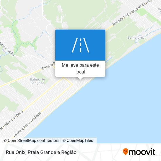 Rua Onix mapa