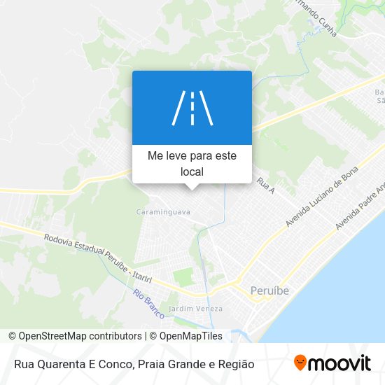 Rua Quarenta E Conco mapa