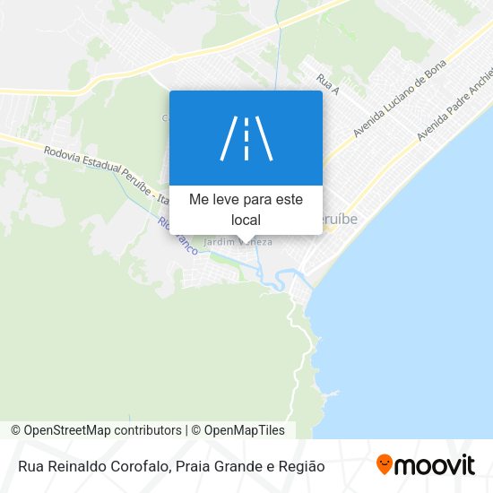 Rua Reinaldo Corofalo mapa