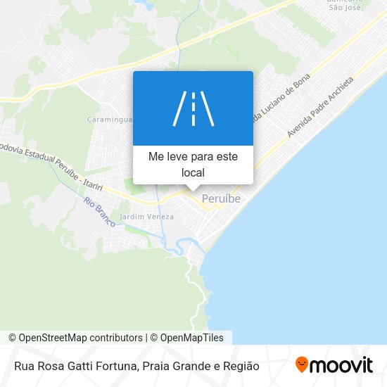 Rua Rosa Gatti Fortuna mapa