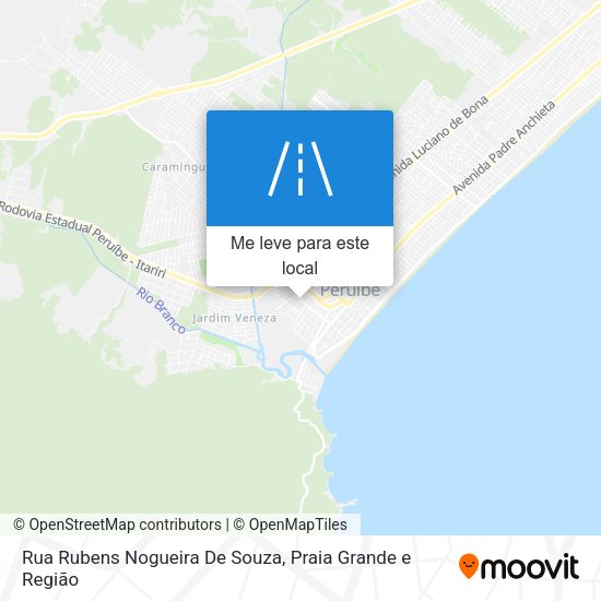 Rua Rubens Nogueira De Souza mapa