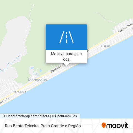 Rua Bento Teixeira mapa