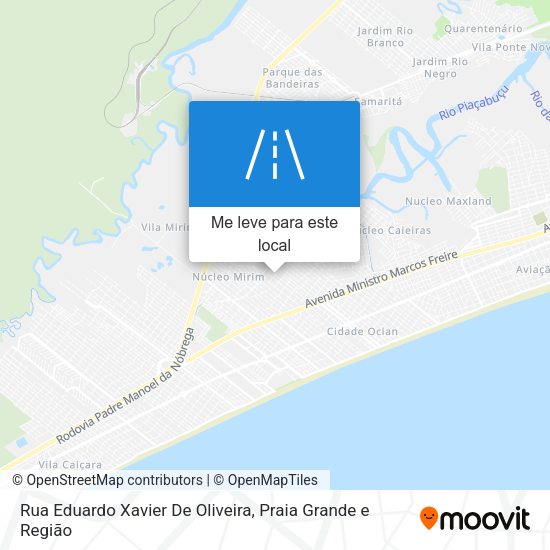 Rua Eduardo Xavier De Oliveira mapa