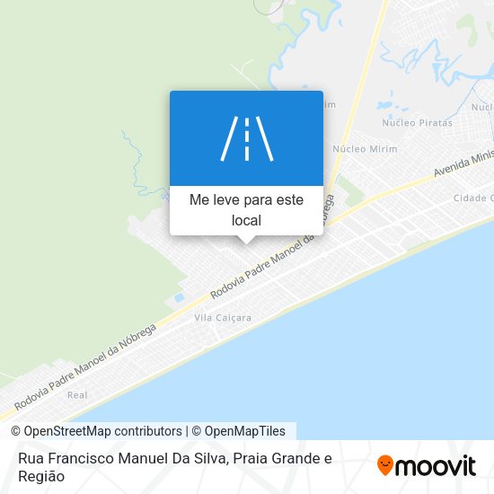 Rua Francisco Manuel Da Silva mapa