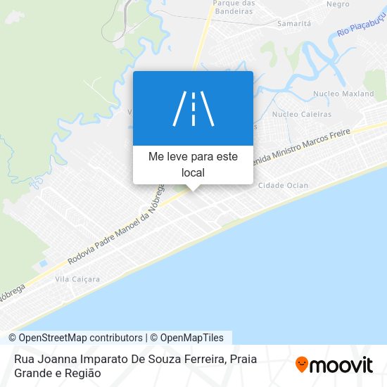 Rua Joanna Imparato De Souza Ferreira mapa