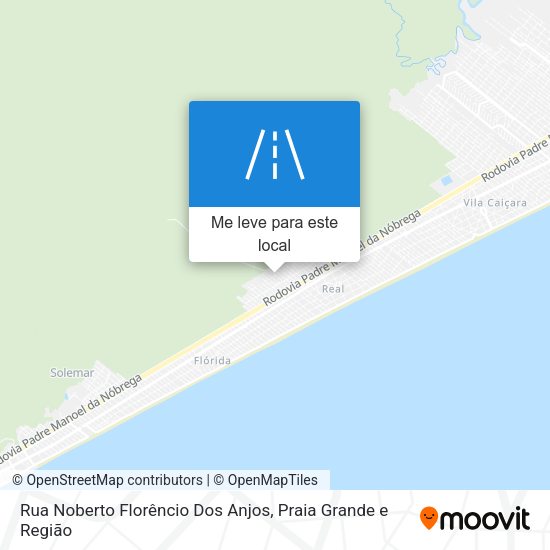 Rua Noberto Florêncio Dos Anjos mapa