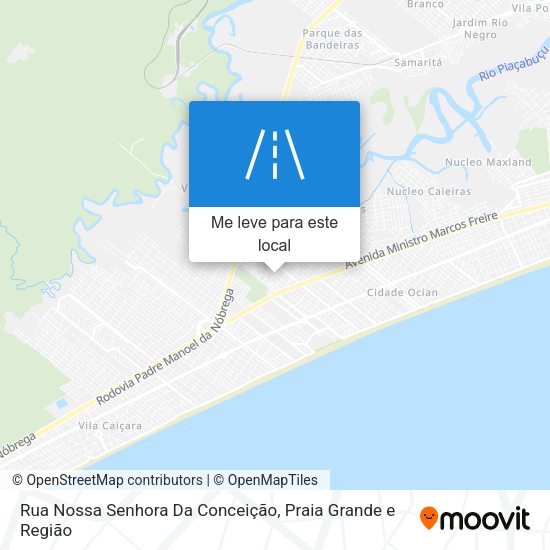 Rua Nossa Senhora Da Conceição mapa