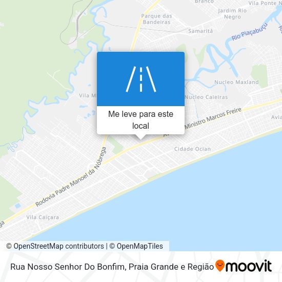 Rua Nosso Senhor Do Bonfim mapa