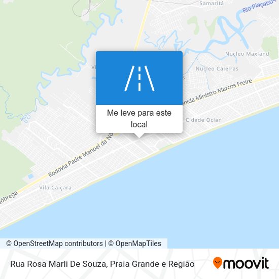 Rua Rosa Marli De Souza mapa