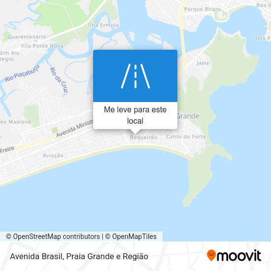 Avenida Brasil mapa