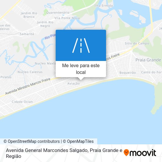 Avenida General Marcondes Salgado mapa