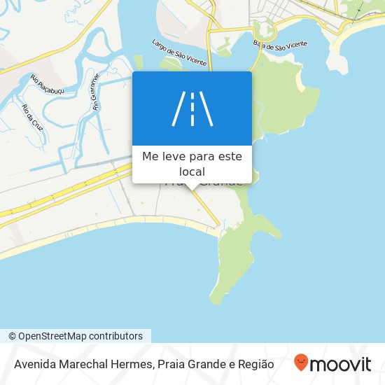 Avenida Marechal Hermes mapa