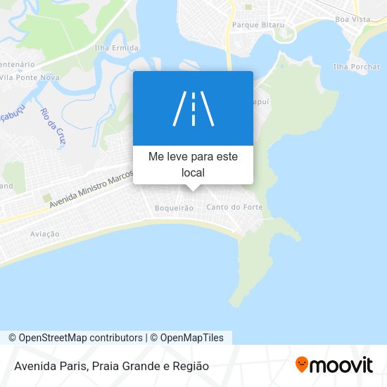 Avenida Paris mapa