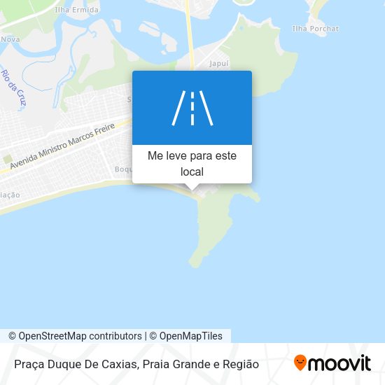 Praça Duque De Caxias mapa