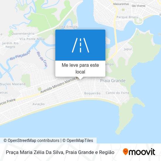 Praça Maria Zélia Da Silva mapa