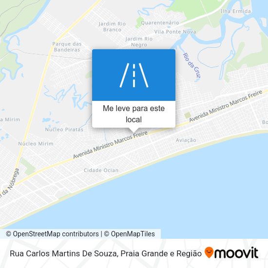 Rua Carlos Martins De Souza mapa