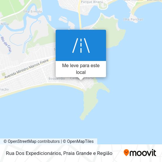 Rua Dos Expedicionários mapa