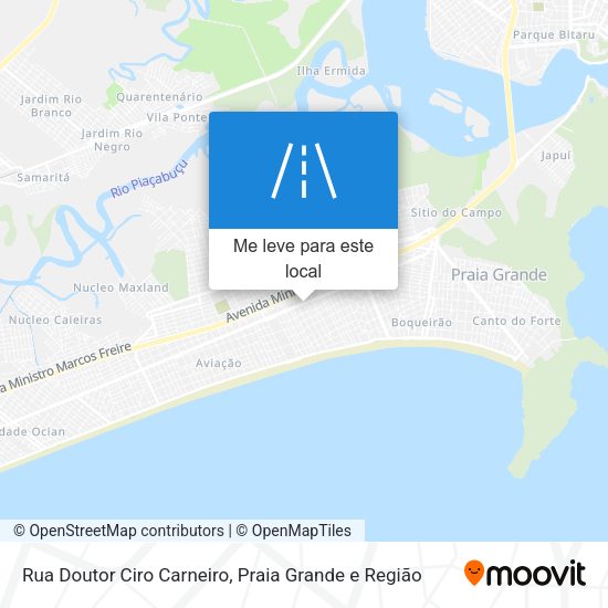 Rua Doutor Ciro Carneiro mapa