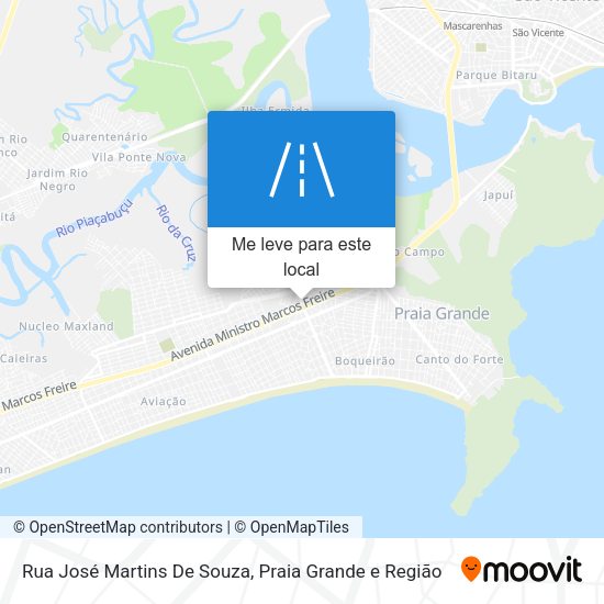Rua José Martins De Souza mapa