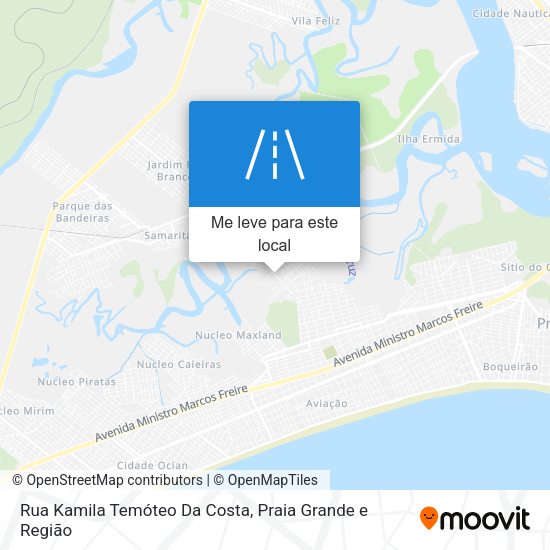 Rua Kamila Temóteo Da Costa mapa