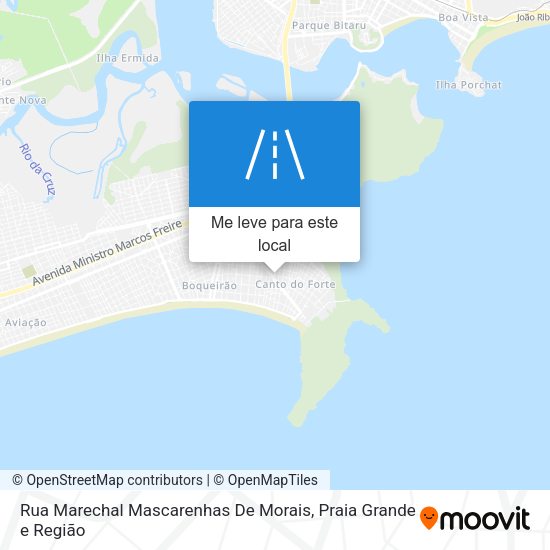 Rua Marechal Mascarenhas De Morais mapa