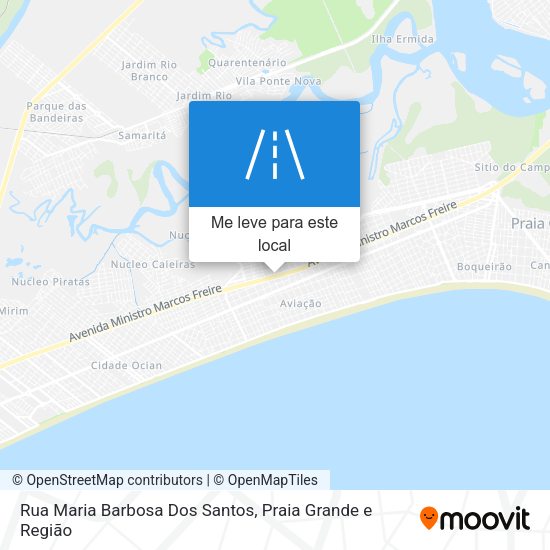 Rua Maria Barbosa Dos Santos mapa