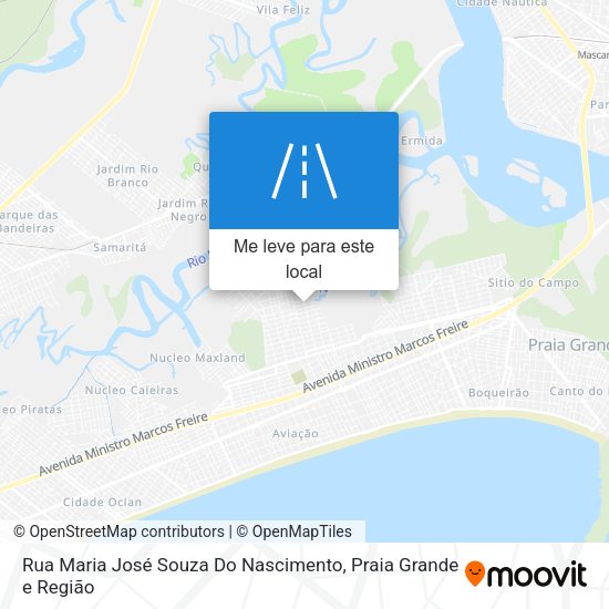 Rua Maria José Souza Do Nascimento mapa