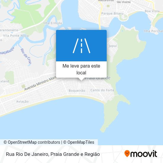 Rua Rio De Janeiro mapa